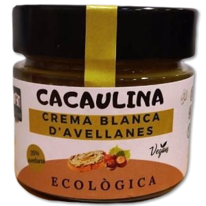 cacaulina crema blanca d'avellanes 200 g Can Burgués