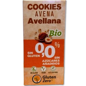 cookies de civada avellana 100 g Gluten Zero