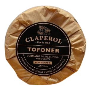 formatge Tofoner de vaca 350 g Mas Claperol