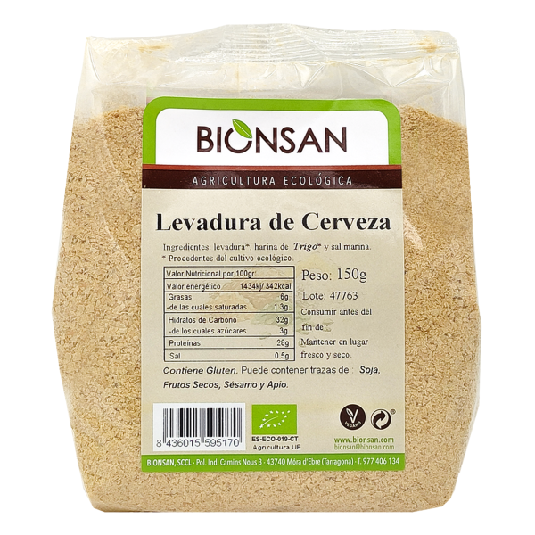 llevat de cervesa 150 g Bionsan