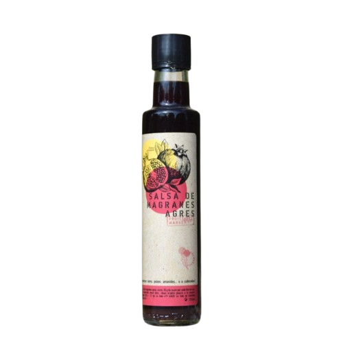 salsa de magranes agres 250 ml Corremarges