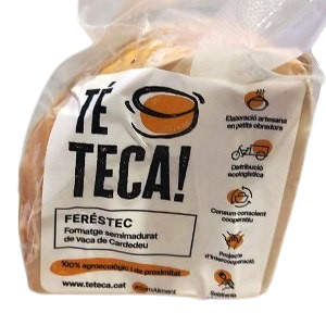 formatge de vaca Feréstec Té Teca