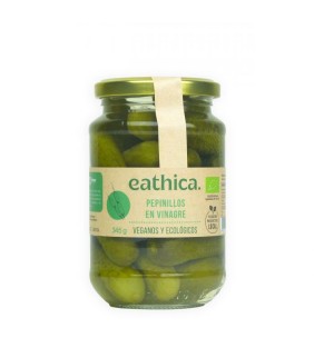 cogombrets en vinagre 345 g Eathica