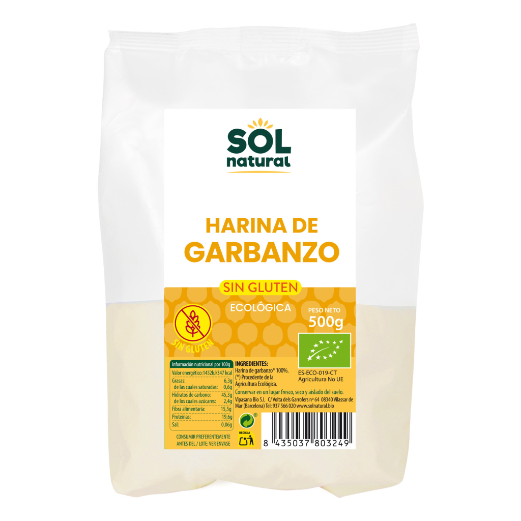 farina de cigrons 500 g Solnatural SG