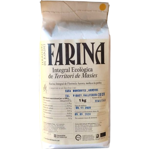 farina de florència aurora integral 1kg Territori de Masies