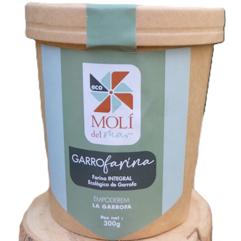 farina integral de garrofa garrofarina 300 g Molí del Mar