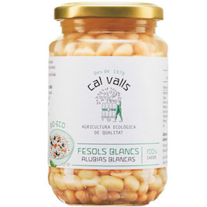 [90095] fesols blancs cuits 370 g Cal Valls