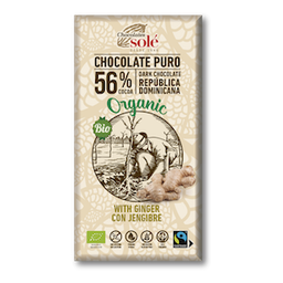 [90219] xocolata negra amb gingebre 56% CJ 100 g Solé