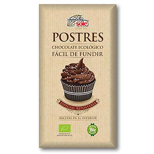 [90225] xocolata per fondre postres 200 g Solé