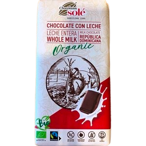 [90228] xocolata amb llet CJ 100 g Solé