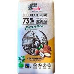 [90229] xocolata negra 73% amb ametlla CJ 150 g Solé