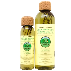 [90242] gel xampú camamilla i arbre del tè 750 ml Giura