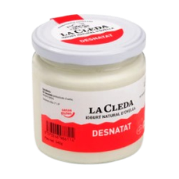 [90513] iogurt desnatat d'ovella 340 ml EV La Cleda