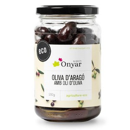 [90833] oliva d'Aragó amb oli 200 g Onyar