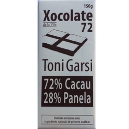 [90952] xocolata 72% 150 g Toni Garsi
