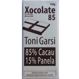 [90954] xocolata 85% 150 g Toni Garsi