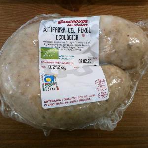 [w90198] botifarra prima del perol 250 g aprox Casanovas