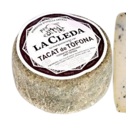 [w90495] formatge tacat de tòfona d'ovella 425 g aprox La Cleda