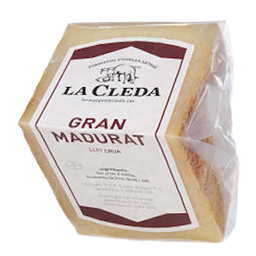 [w90496] formatge gran madurat d'ovella 350 g aprox La Cleda