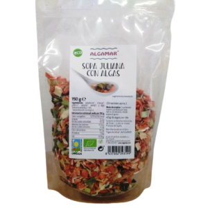 [1127] sopa juliana amb algues 150 g Algamar