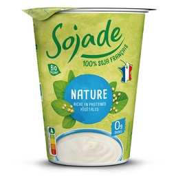 [1198] postre vegetal de soja natural 400 g Sojade
