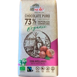 [1213] xocolata negra 73% amb avellana CJ 150 g Solé