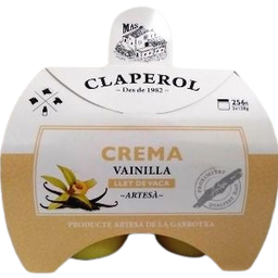 [1274] crema de vainilla 2 x 128 g Mas Claperol