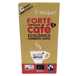 [1324] càpsules cafè forte compostables CJ 10 u Alternativa 3