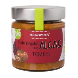[1365] paté vegetal de tomàquet, llavors i algues 180 g Algamar