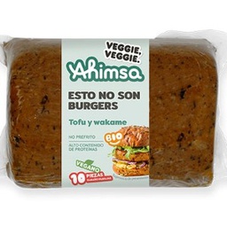 [1385] hamburguesa familiar tofu wakame 750 g Ahimsa