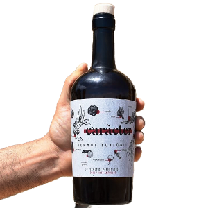 [1426] vermut negre Caràcter 75 cl Tres Cadires