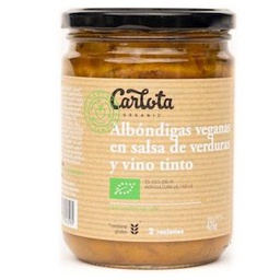 [1548] mandonguilles veganes amb verdures 425 g Carlota