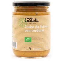 [1546] seitan amb verdures 425 g Carlota