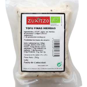 [1708] tofu fines herbes 250 g Zuaitzo