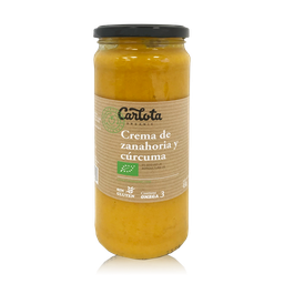 [1885] crema de pastanaga i cúrcuma 450 g Carlota