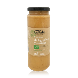 [1884] crema de llegums i xiitake 450 g Carlota