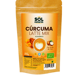 [1894] cúrcuma latte mix 200 g Solnatural