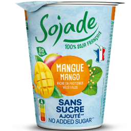 [1960] postre vegetal de soja de mango sense sucre 400 g Sojade