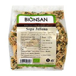 [1989] sopa juliana 125 g Bionsan