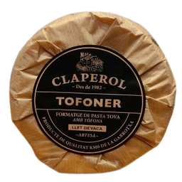 [2039] formatge Tofoner de vaca 350 g Claperol