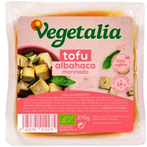 [2163] tofu marinat alfàbrega 270 g Vegetalia