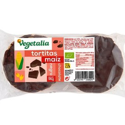 [2180] tortetes de blat de moro amb xocolata negra 95 g Vegetalia