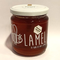 [2285] mel de muntanya 500 g La mel de flors de sant llorenç, envàs retornable