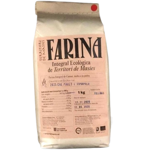 [2330] farina de camut integral 1kg Territori de Masies
