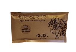 [2376] xocolata 75% amb taronja confitada 100 g Gluki