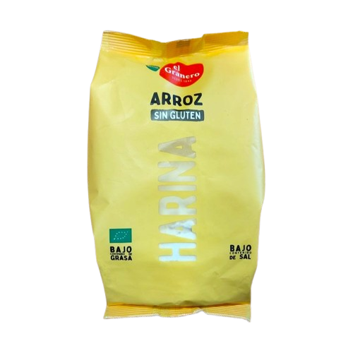 [2400] farina d'arros blanc SG 500 g El Granero