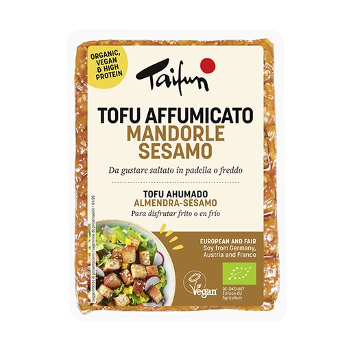 [2412] tofu fumat ametlla i sèsam 200 g Taifun